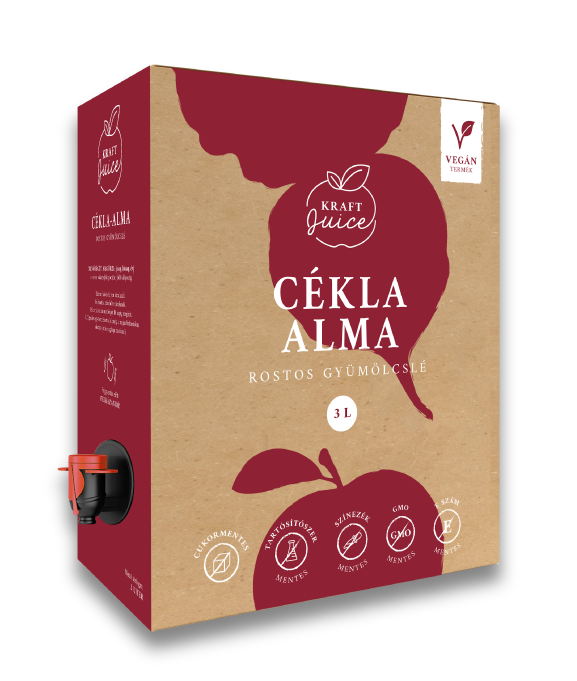 Alma-cékla gyümölcslé 3L bag-in-box