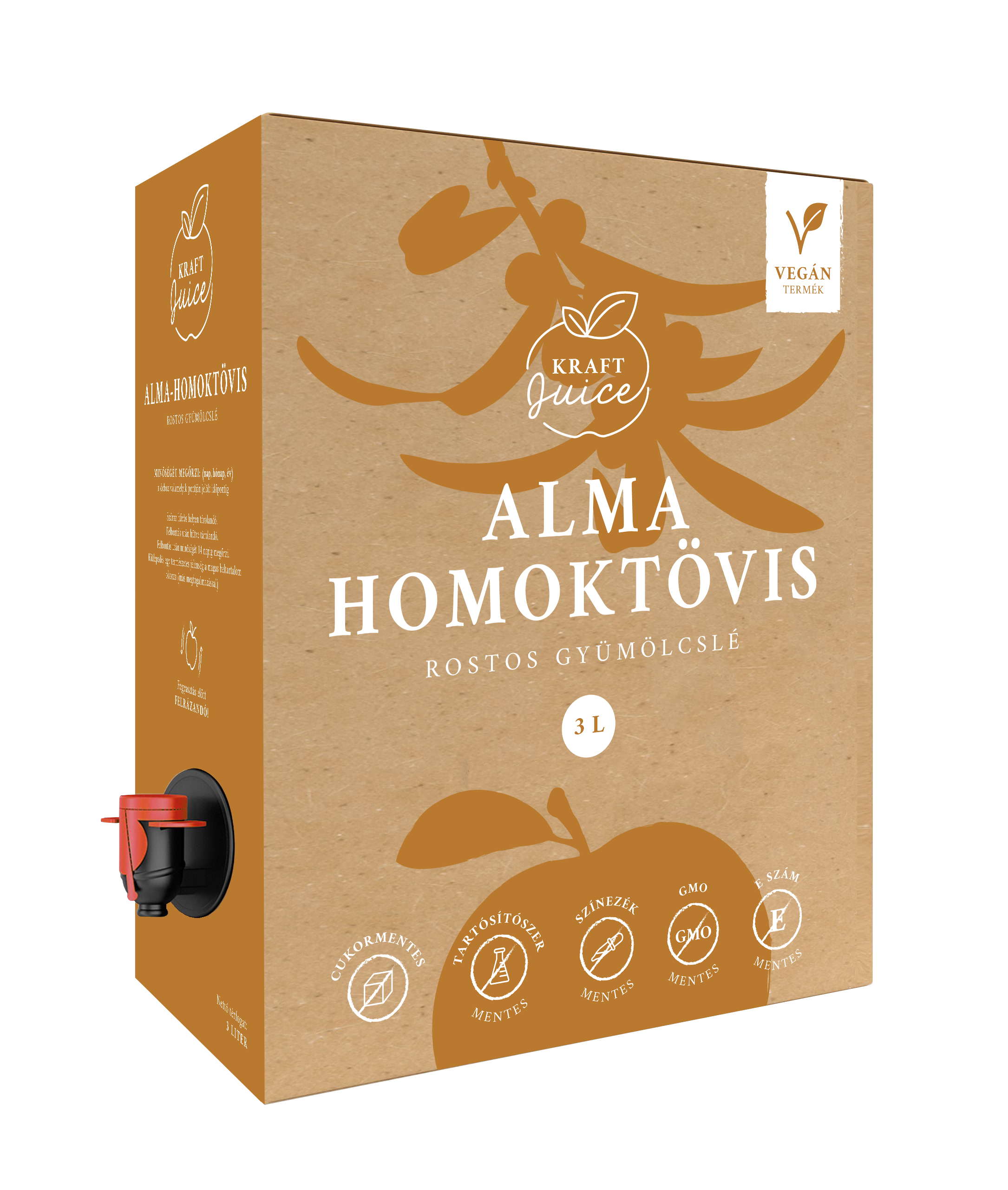 Alma-Hömöktövis gyümölcslé 3L bag-in-box